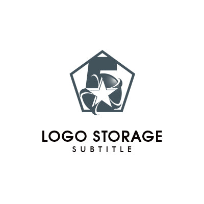 数字の「5」「星」をモチーフにデザインしたロゴ