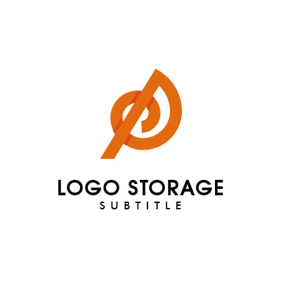 アルファベットの「P」をモチーフにデザインしたロゴ