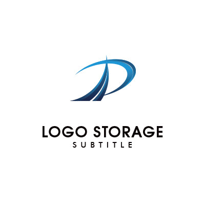 アルファベットの「P」をモチーフにデザインしたロゴ