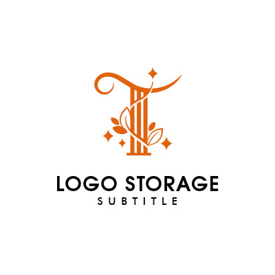 アルファベットの「T」「植物」をモチーフにデザインしたロゴ