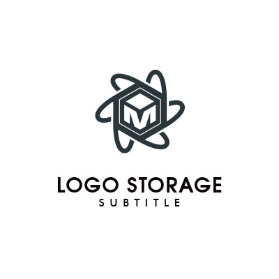 アルファベットの「M」をモチーフにデザインしたロゴ