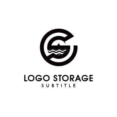 アルファベットの「S」「海」をモチーフにデザインしたロゴ