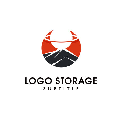 「山」「太陽」をモチーフにデザインしたロゴ