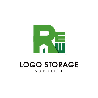 アルファベットの「R」「E」「W」「家」をモチーフにデザインしたロゴ