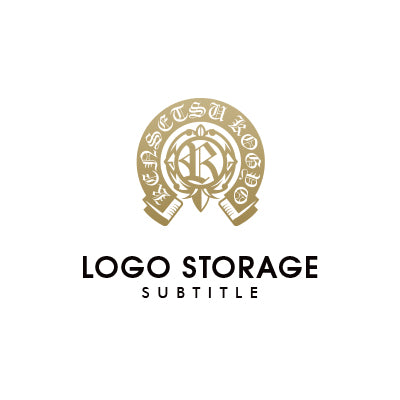 アルファベットの「R」をモチーフにデザインしたロゴ