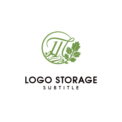 アルファベットの「M」「自然」をモチーフにデザインしたロゴ