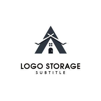 「建物」をモチーフにデザインしたロゴ