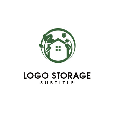 「建物」「自然」をモチーフにデザインしたロゴ