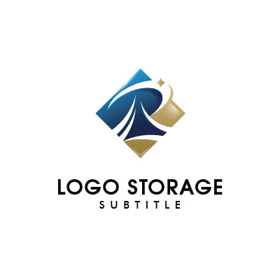 アルファベットの「R」をモチーフにデザインしたロゴ