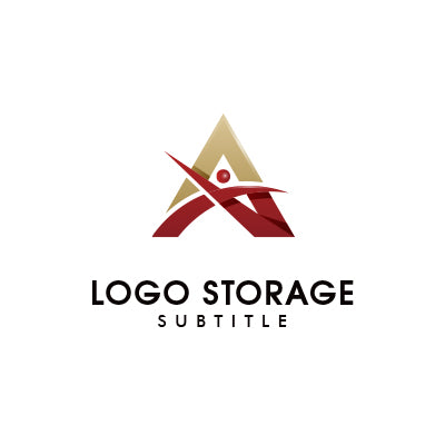 アルファベットの「A」「人」をモチーフにデザインしたロゴ