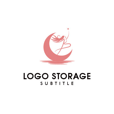 「人」「月」をモチーフにデザインしたロゴ