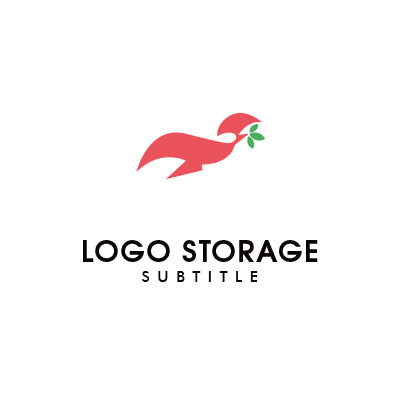 「鳥」「自然」をモチーフにデザインしたロゴ