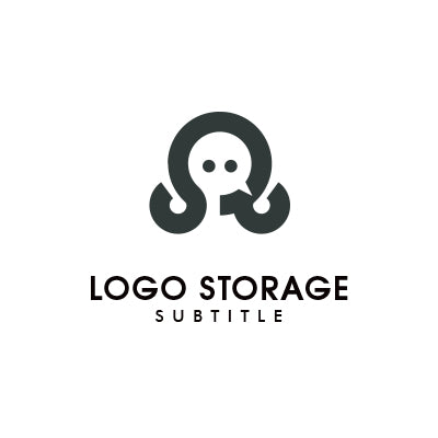 「吹き出し」「タコ」をモチーフにデザインしたロゴ