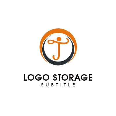 アルファベットの「T」「人」をモチーフにデザインしたロゴ