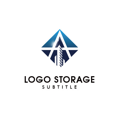 アルファベットの「A」「建物」をモチーフにデザインしたロゴ