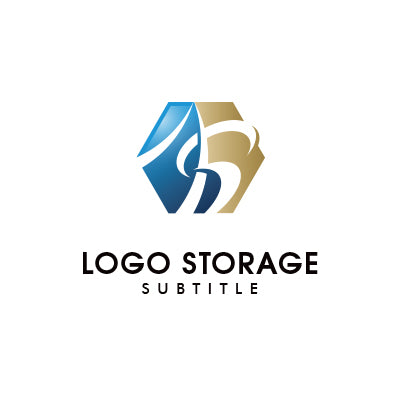 アルファベットの「A」「S」をモチーフにデザインしたロゴ