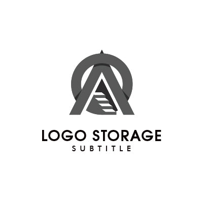 アルファベットの「A」「階段」をモチーフにデザインしたロゴ