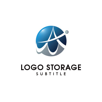 アルファベットの「A」「M」をモチーフにデザインしたロゴ