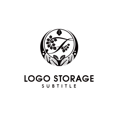 アルファベットの「F」「籐」をモチーフにデザインしたロゴ