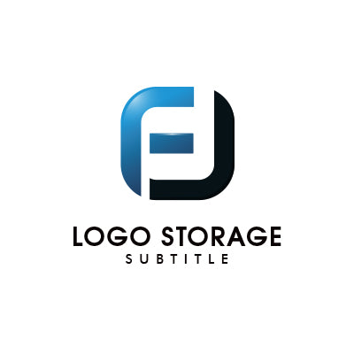 アルファベットの「F」をモチーフにデザインしたロゴ