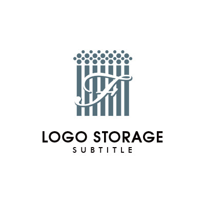 アルファベットの「F」をモチーフにデザインしたロゴ