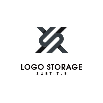 アルファベットの「S」「X」をモチーフにデザインしたロゴ