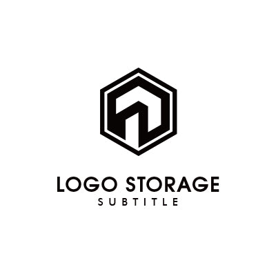 アルファベットの「P」をモチーフにデザインしたロゴ