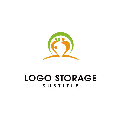 「人」「自然」をモチーフにデザインしたロゴ