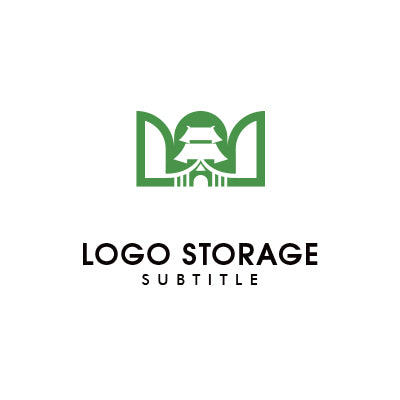 「建物」をモチーフにデザインしたロゴ