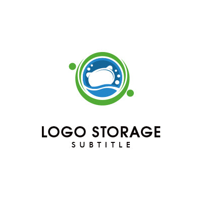 「枕」「人」「自然」をモチーフにデザインしたロゴ