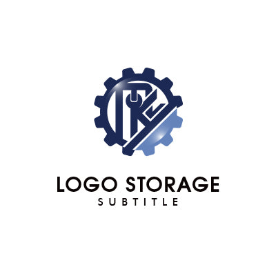 アルファベットの「K」「M」「工具」をモチーフにデザインしたロゴ