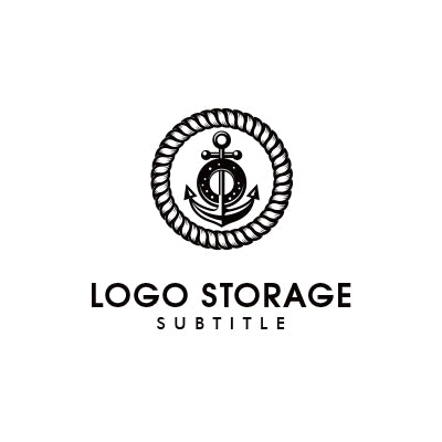 「碇」をモチーフにデザインしたロゴ