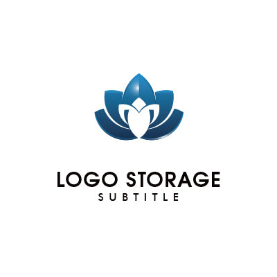 「蓮の葉」をモチーフにデザインしたロゴ