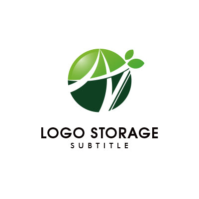 アルファベットの「A」「N」「自然」をモチーフにデザインしたロゴ