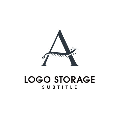 アルファベットの「A」「アイラッシュ」をモチーフにデザインしたロゴ