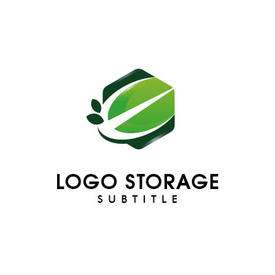 アルファベットの「E」「自然」をモチーフにデザインしたロゴ