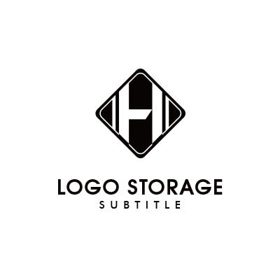 アルファベットの「H」をモチーフにデザインしたロゴ