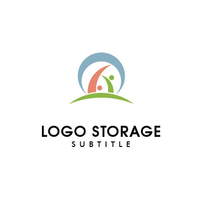 「人」をモチーフにデザインしたロゴ