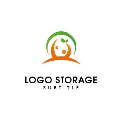 「人」をモチーフにデザインしたロゴ