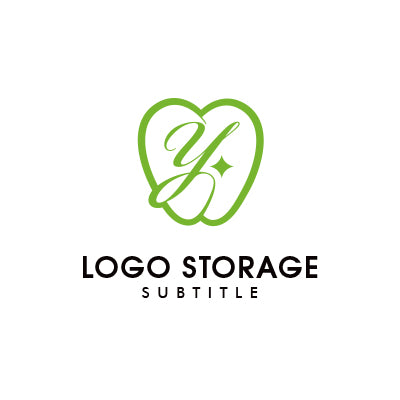 アルファベットの「Y」「歯」をモチーフにデザインしたロゴ