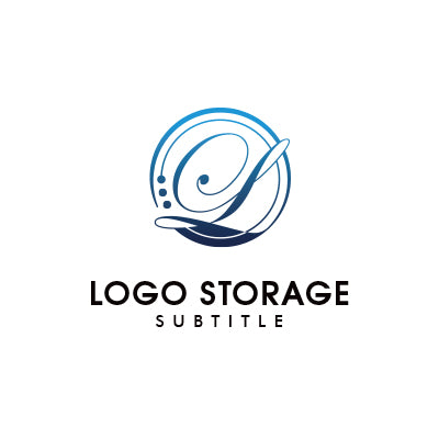 アルファベットの「L」「水」をモチーフにデザインしたロゴ