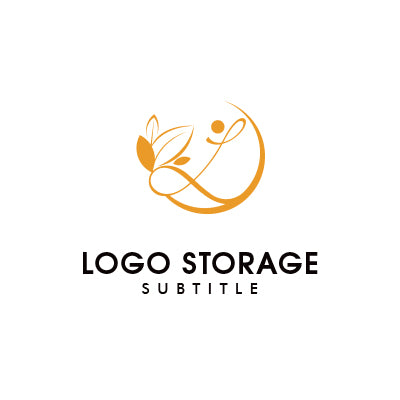 アルファベットの「L」「自然」をモチーフにデザインしたロゴ