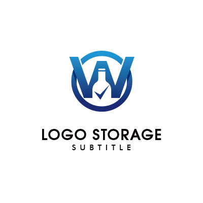 アルファベットの「M」「ボトル」をモチーフにデザインしたロゴ