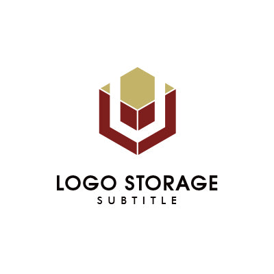 アルファベットの「U」「建物」をモチーフにデザインしたロゴ