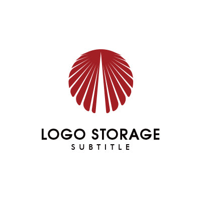 「太陽」をモチーフにデザインしたロゴ