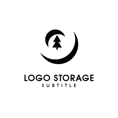 アルファベットの「O」「木」をモチーフにデザインしたロゴ