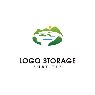 「自然」をモチーフにデザインしたロゴ