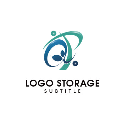 アルファベットの「a」「T」「自然」をモチーフにデザインしたロゴ