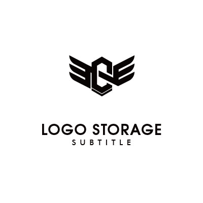 アルファベットの「C」「羽」をモチーフにデザインしたロゴ