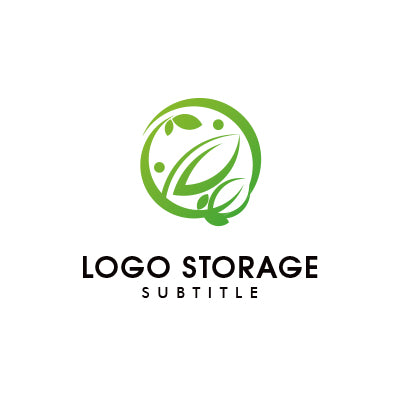 「自然」をモチーフにデザインしたロゴ